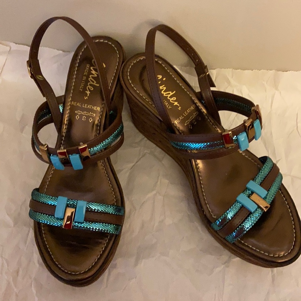 Cinders made in Italy Wedges Size41